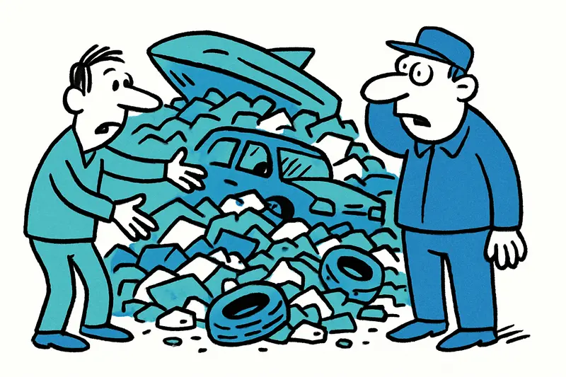 Large illegal garbage dump found on a finca in Son Reus