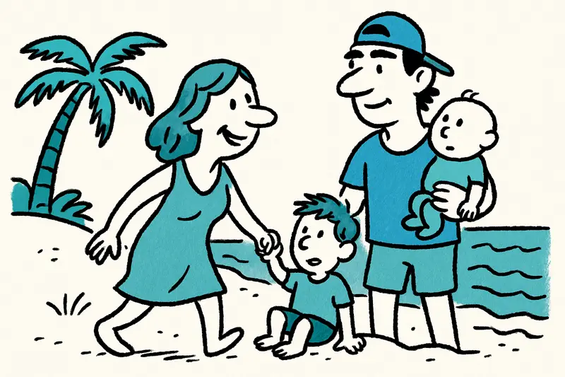 Turquoise family escape: Nadal retreats to the Exumas with his wife and sons