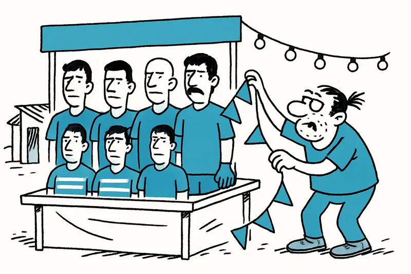 Son Banya dresses up for the World Cup – Provocation instead of Perspective
