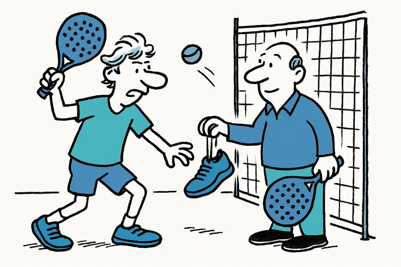 Zverev swaps tennis shoes for padel: short visit to the Mallorca Country Club